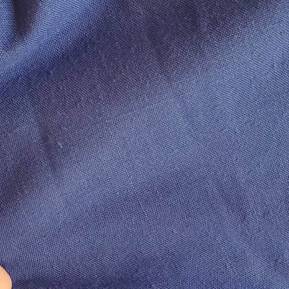 Vintage 60s Mod Blue Sailor Tent Dress Small 4 6 White Bow Knee Length‎ Pleated - Picture 8 of 13